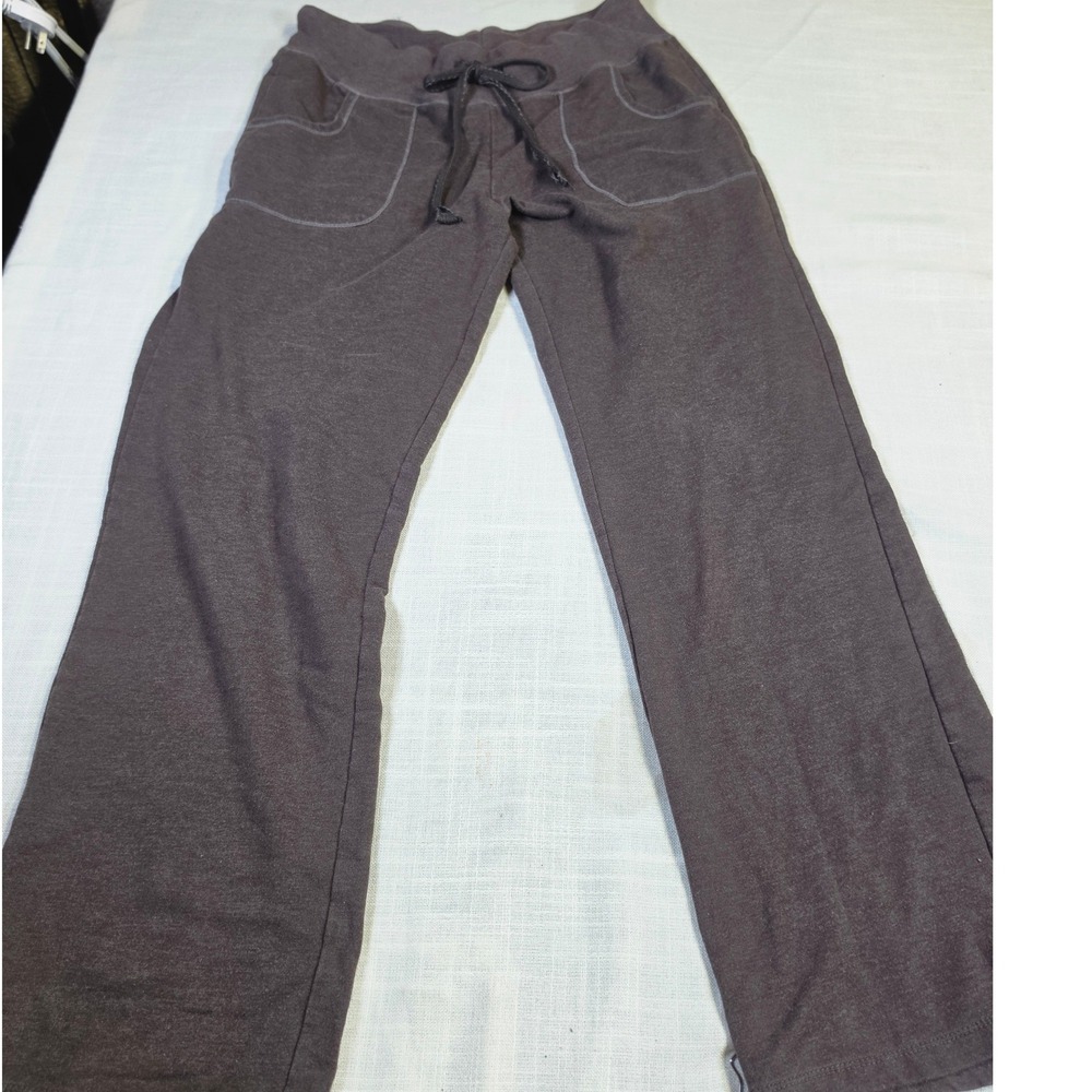 Eddie Bauer Womens Brown Heathered Drawstring Lounge Pants Size L